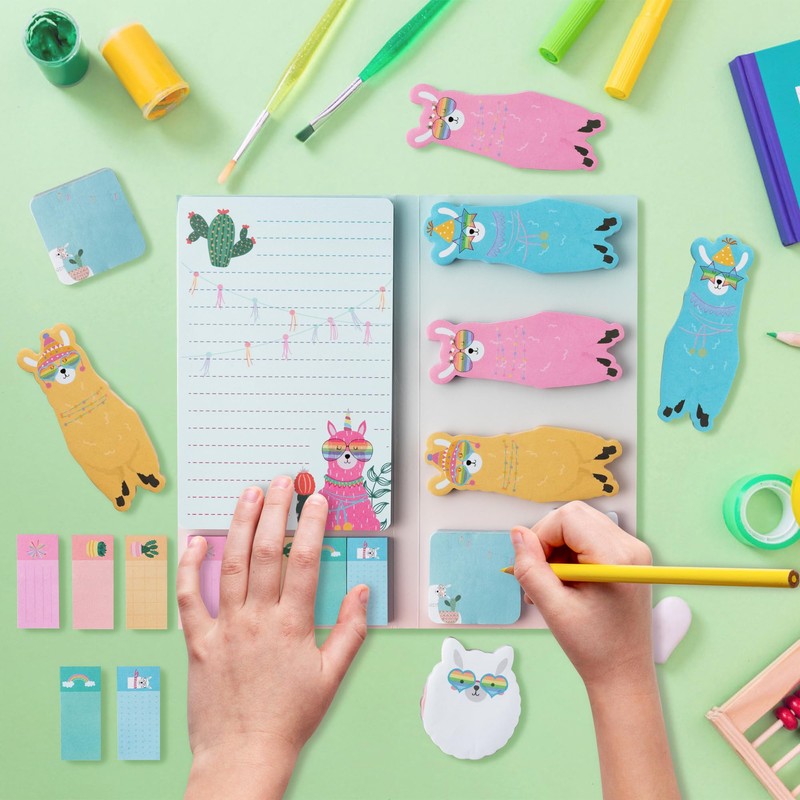 Xqumoi I Just Really Like Llamas Sticky Notes Set, 550