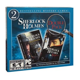 Sherlock Holmes Silver Earring & Nemesis Double Pack