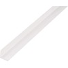 Alberts 479305 Angle Profile, Plastic, White, 2000 x 10 x