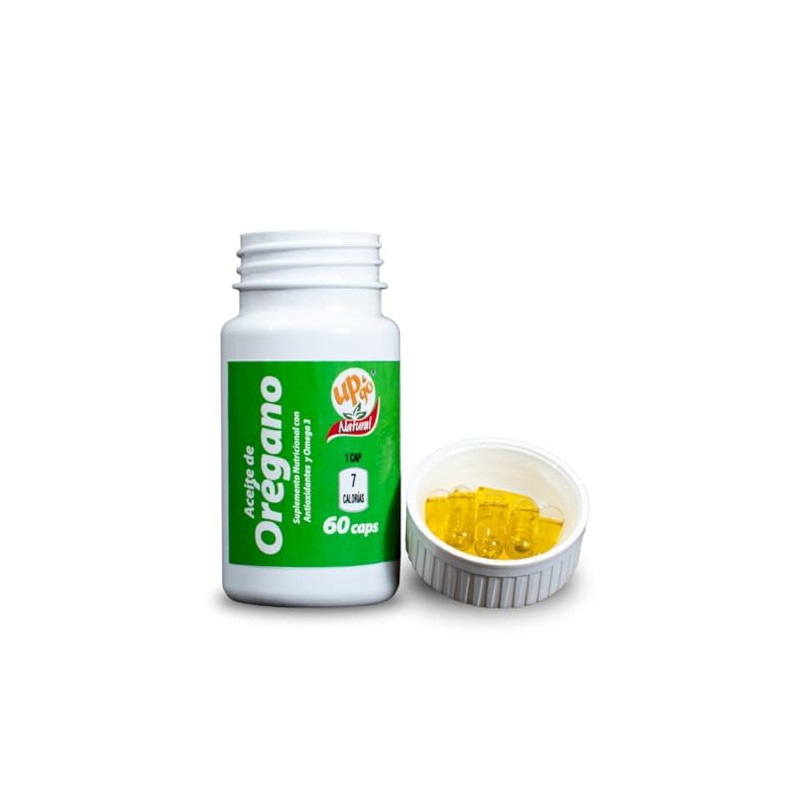 ACEITE DE ORÉGANO EN CAPSULAS UP GO 60 PZAS