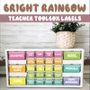 42 Pieces Teacher Toolbox Labels Tool Box Storage Label Classroom
