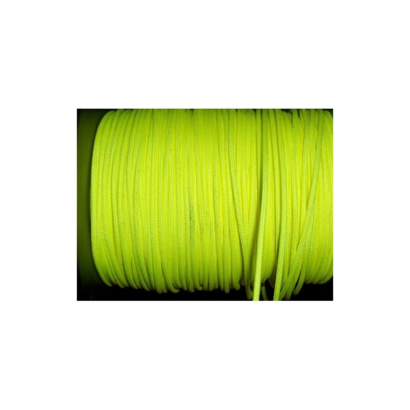 Flo Yellow BCY #24 D Loop Rope Release Material 25'