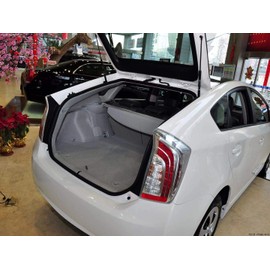 kaungka Cargo Cover Compatible for 2010-2015 Toyota Prius Base Retractable Trunk Shielding Shade Gray(Does Not Fit Prius V or C Models)