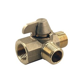 JR Products 62245; 3-Way Diverter Valve M/M/F Made by JR Products
