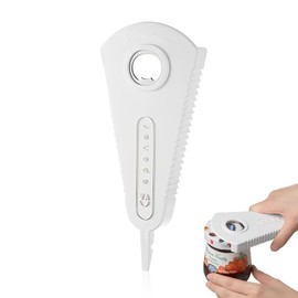 SULIUDAJI 1 Piece Bottle Opener for Seniors, Can Opener with Cap, 2-in-1 Lid Opener Screw Jars Twist Cap Opener Aid Weak Hands Arthritis