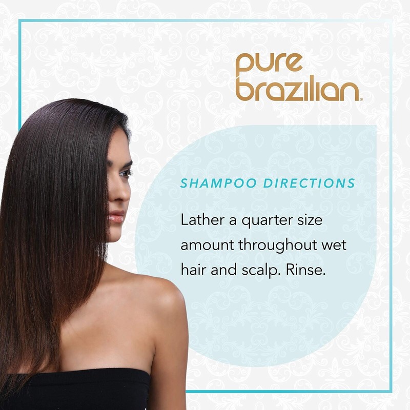 PURE BRAZILIAN - 4 Piece Essential Travel Size Kit: Anti-Frizz