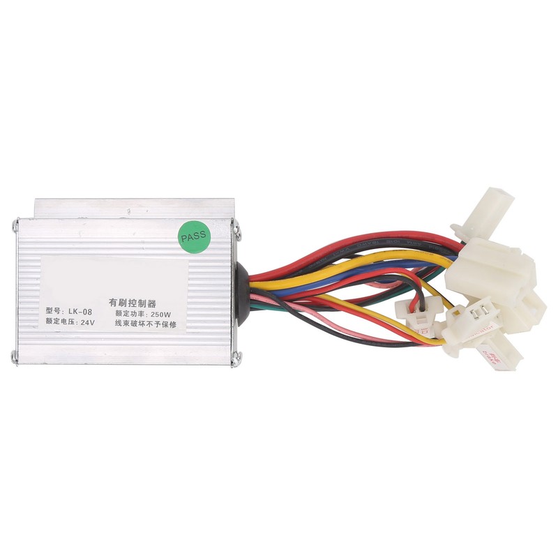 Electric Scooter Controller Set 24V 250W Brushed Controller and EBike