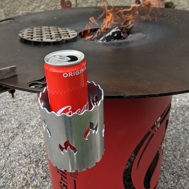 Grillrost.com The Original Fire Plate, 80 and 100 cm, and