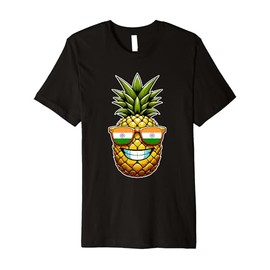 Travel Must Have India Backpacking Gadget Funny Pineapple Premium T-Shirt