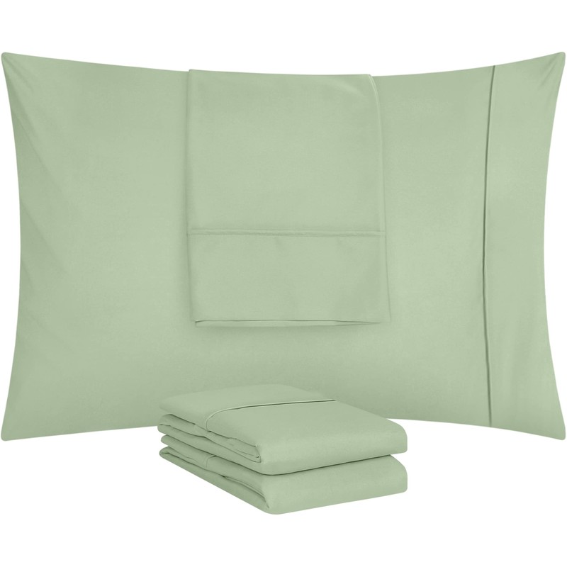 Utopia Bedding King Pillowcases - 4 Pack - Envelope Closure