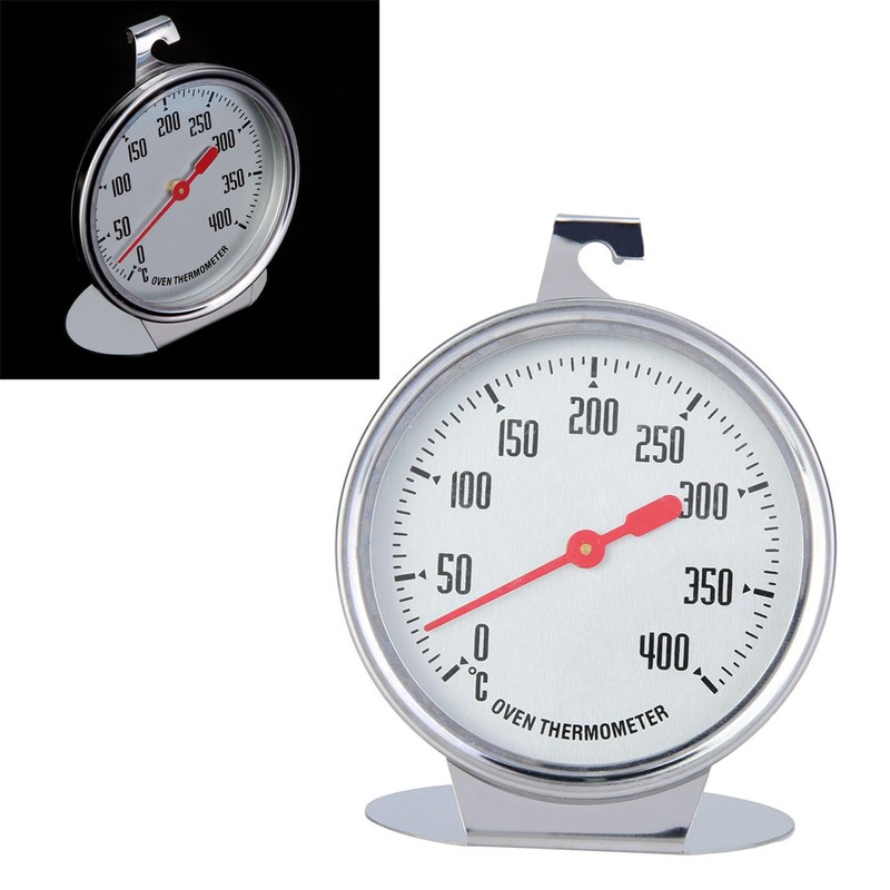 KooingTech Oven Thermometer, 0-400℃ Oven Temperature Gauge, Stainless Steel Dial