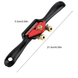 1PCS Metal Woodworking Blade Spoke Shave Manual Planer Plane Deburring Hand Tools 9" SAK