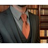 (sirrakusu and Wing) Shlax & Wing Fashion Solid Orange Men's