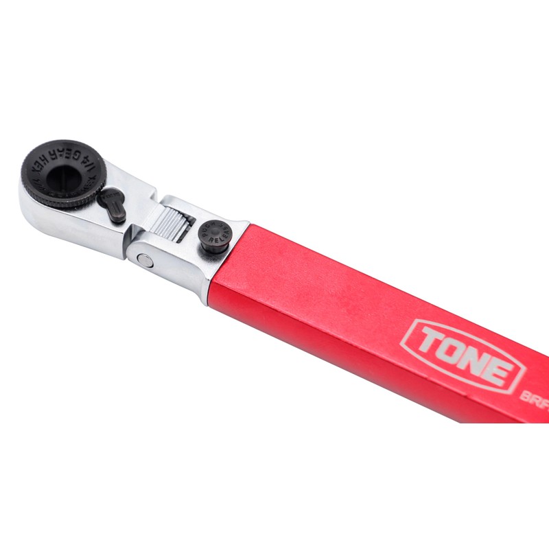 TONE BRFM6S Oscillating Bit Ratchet Set with Magazine, Bit Double