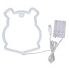 Neon Light LED Bear Shaped Neon Sign Battery Operated USB