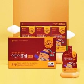 종근당건강 어린이홍삼 튼튼업 20ml X 30포 Jongkundang Health Children's Ginseng Tuned Up 20ml X 30 Packs