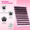 RITALASH Lash Clusters DIY Cluster Lashes Fluffy Volume Eyelash Clusters