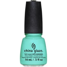 China Glaze Nail Lacquer with Hardeners Too Yacht to Handle