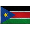 HVATLTL South Sudan Flag 4x6FT,Heavy Duty 100D Polyester,Vivid Colors,Republic of