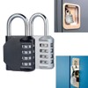 Zinc Alloy Combination Padlock, Waterproof Code Locker Heavy Duty Security