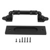 Sliding Barn Door Handle Double Sided Black Barn Door Pull