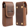 Topstache Leather Multitool Sheath for Leatherman Wave & Wave+ -