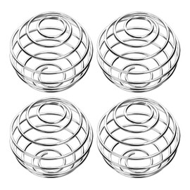 4 Pcs 1.9 -Inch Size Shaker Balls for Protein Shakes,Milkshake and Salad Dressing,304 Stainless Steel Shaker Ball (4, 1.9-Inch)