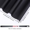 VELIMAX Static Cling Total Blackout Window Film Privacy Room Darkening