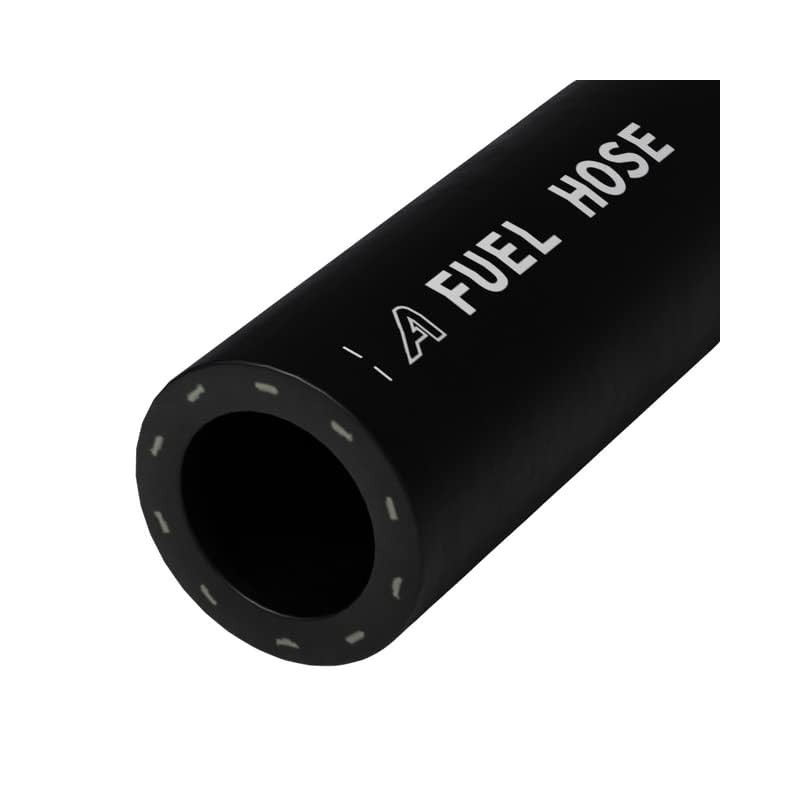 8mm ID Black 2 Metre Length Fuel and Oil Resistant