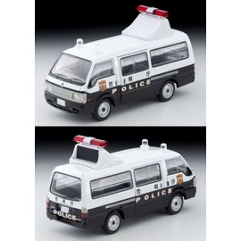 Tomica Limited Vintage Neo 1/64 LV-N309a Mazda Bongo Bloni Van Guiding Sign Car Police Department Finished Product