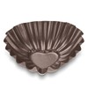 Staedter Piccolino Heart Set, Brown, 9 x 2.5 cm, 6-Piece