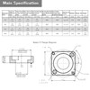PGFUN Harmonic Gear Drive Reducer Small Strain Wave Gearbox Gearbox