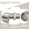 Bwintech 3 Pcs 3/4" Male to 3/4" Male BSP Thread
