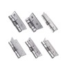 Spring Hinge Self-Opening Pack of 2 Stainless Steel Door Hinges,