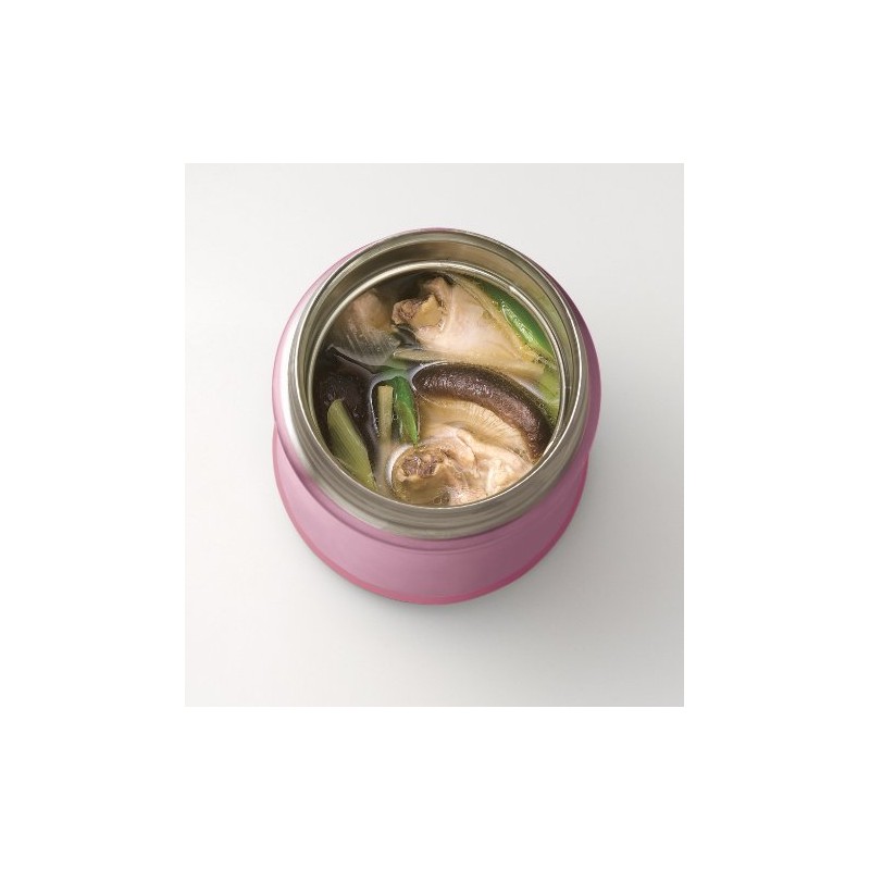 Zojirushi Stainless Steel Food Jar, 25-Ounce, Pink