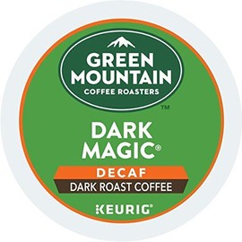 DAILYLIVE Green Mountain Coffee Roasters Dark Magic Decaf, Single-Serve Keurig K-Cup Pods, Dark Roast Coffee