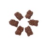 Milk Chocolate Covered Gummy Bears, 1 Pound Bulk Bag, Chocolate