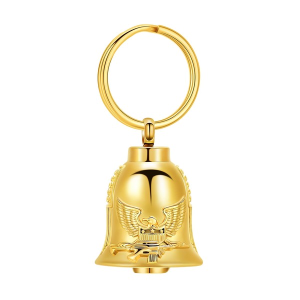 constantlife Cremation Jewelry for Ashes Eagle Bell Pendant Urn Necklace