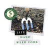 Greenman Light Weight Weeding Fork Stainless Steel Ash Handled 5