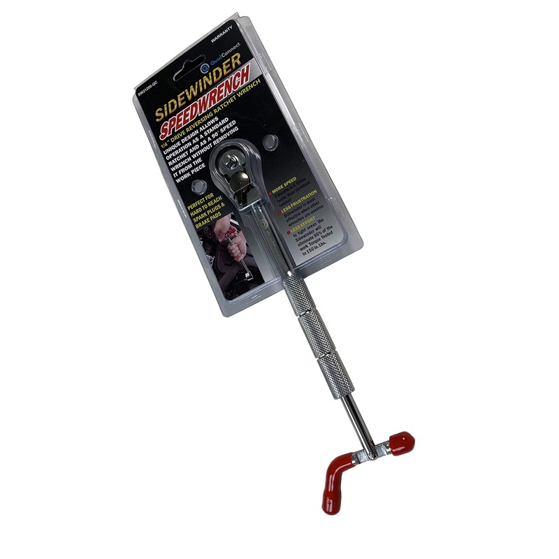 QualConnect® 1/4-inch Sidewinder Speedwrench, Professional Drive Reversing, Reversible Speedwrench, Ratchet