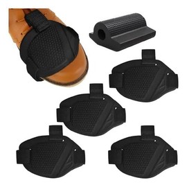 5 Piezas Accesorios de Cambio de Marchas de Motocicleta para Zapatos, Accesorios Para Motocicleta, Moto Protector de Botas de Goma de Motocicleta Antideslizantes con Correa para Zapatos