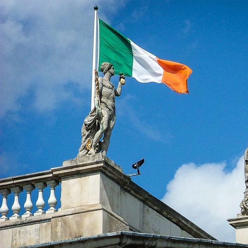 TOPFLAGS Irish Flag 3x5 Outdoor Heavy Duty Ireland Flags for