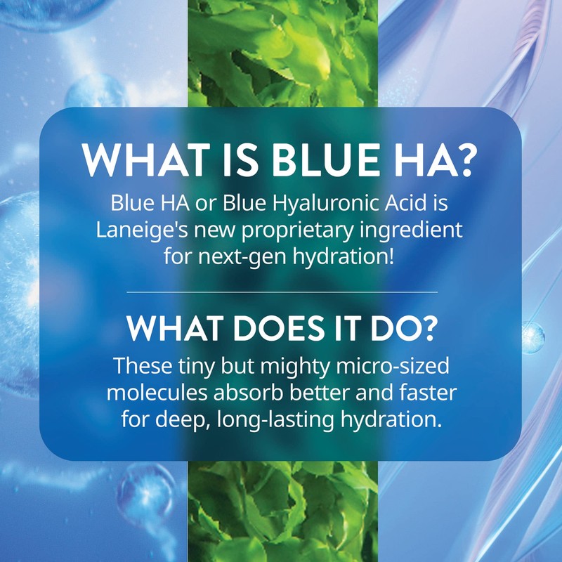 LANEIGE Water Bank Blue Hyaluronic Serum: Hydrating Face Serum with