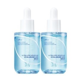 Isntree Ultra-Low Molecule Hyaluronic Acid Serum 50ml x 2 / 이즈앤트리 초저분자 히아루론산 세럼 50ml 2개