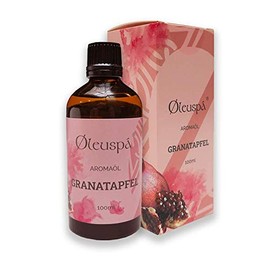 Øleuspá Massage Oil for Body & Skin Aroma Oil in Organic Quality for Muscle Relaxation - 100% Natural Bath & Welness Massage Accessories Body Oil Made in Germany 100 ml Pomegranate Body Oil