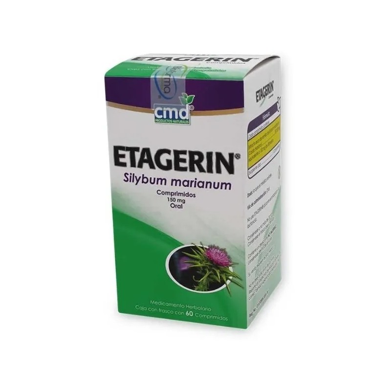 Etagerin Silybum Marianum (cardo Mariano) C/60 Comp. Cmd