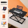 Rxrpexjke Standing Desk Converter Height Adjustable, Stand up Desk Riser,