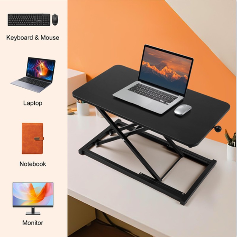Rxrpexjke Standing Desk Converter Height Adjustable, Stand up Desk Riser,