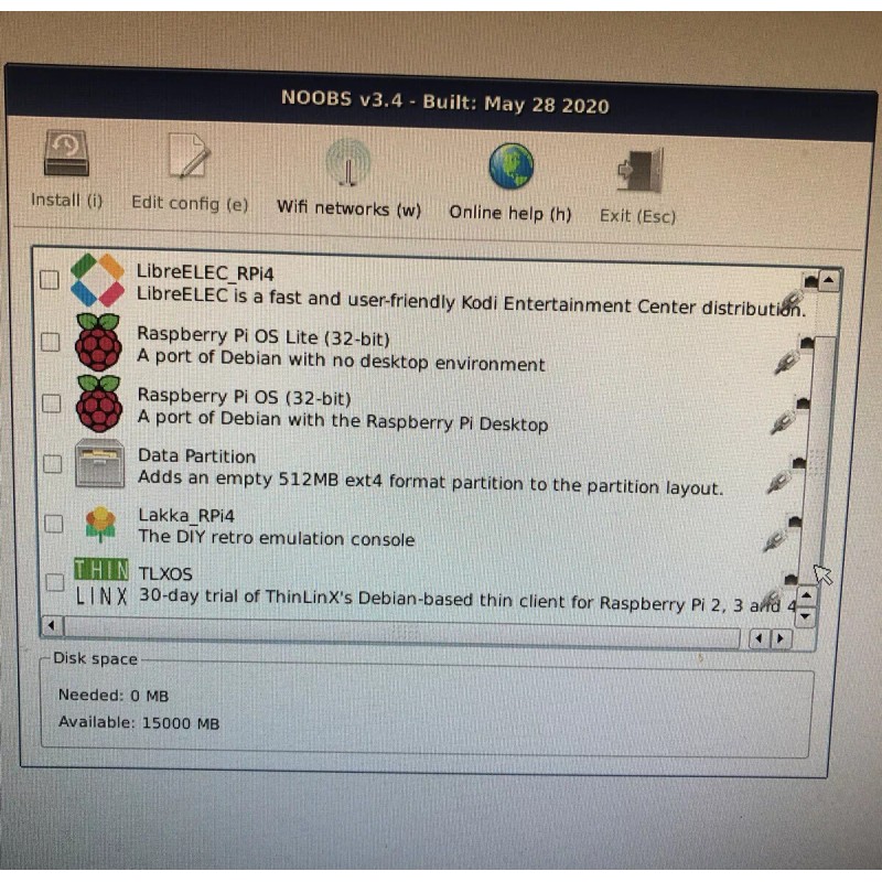 Raspberry Pi 32 Gb micro SD For Raspberry Pi 5/