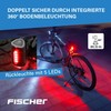 FISCHER USB Lighting Set, Floor Light for More Visibility and
